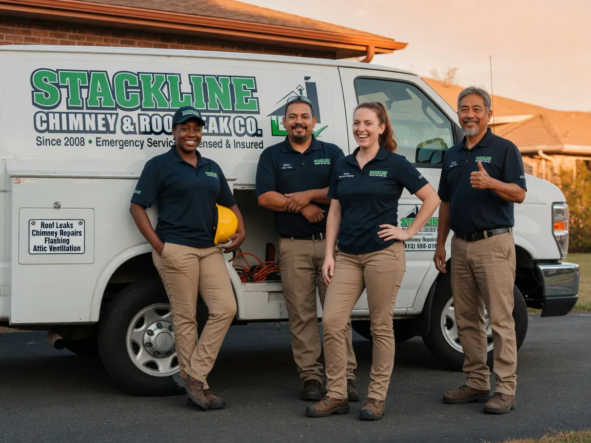 Chimney flashing repair company in Thornton, CA